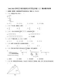 2024-2025学年辽宁省大连市甘井子区五年级（上）期末数学试卷