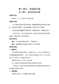 小学数学人教版（2024）五年级下册7 折线统计图教学设计