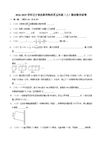 2024-2025学年辽宁省沈阳市铁西区五年级（上）期末数学试卷
