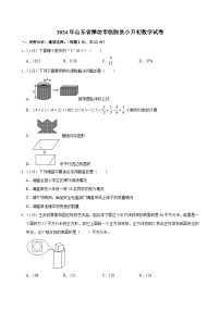 2024年山东省潍坊市临朐县小升初数学试卷