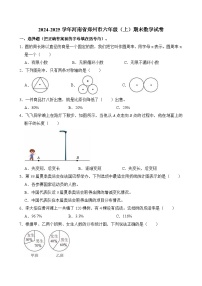 2024-2025学年河南省郑州市六年级（上）期末数学试卷