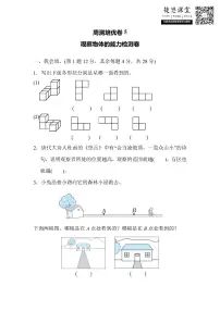 六年级上册数学北师版周测培优卷5（含答案）