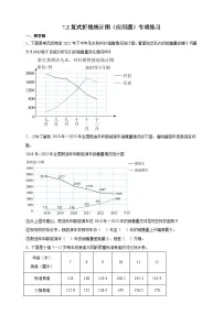 小学数学人教版（2024）五年级下册折线统计图精品当堂达标检测题