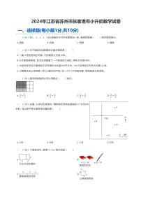 2024年江苏省苏州市张家港市小升初真题数学试卷