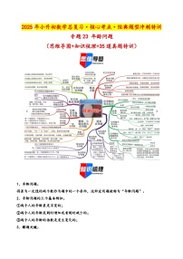 2025年小升初数学核心考点讲练(通用版)专题23年龄问题(学生版+解析)