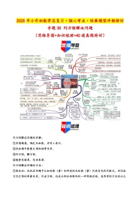 2025年小升初数学核心考点讲练(通用版)专题30列方程解决问题(学生版+解析)