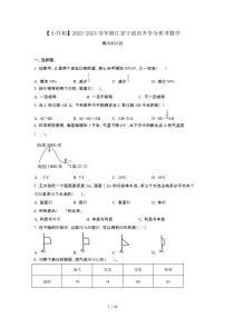 2023_2024学年 [小升初]浙江宁波升学分班考数学试卷2套[有解析]