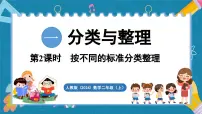 人教版（2024）二年级上册（2024）一 分类与整理多媒体教学ppt课件