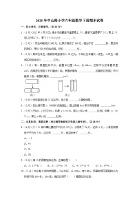 2025年中山路小学六年级数学下册期末试卷六（含答案）