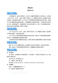 期末复习《图形的认识》教案 数学苏教版（2024）一年级下册