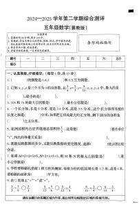 河北省邢台市南和区史召乡小学等学校2024-2025学年五年级下学期6月期末数学试题