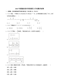 2025年福建省泉州市泉港区小升初数学试卷