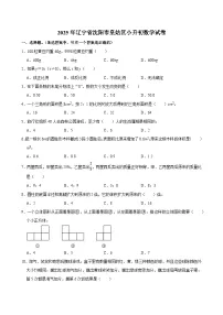 2025年辽宁省沈阳市皇姑区小升初数学试卷