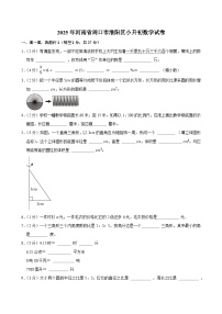 2025年河南省周口市淮阳区小升初数学试卷