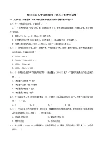 2025年山东省日照市经开区小升初数学试卷