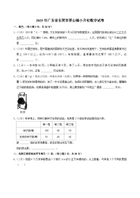 2025年广东省东莞市茶山镇小升初数学试卷