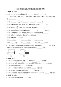 2025年河北省沧州市沧县小升初数学试卷