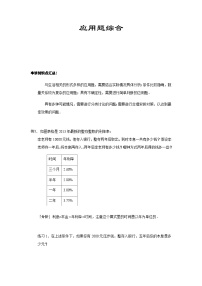 六年级上册数学竞赛试题——应用题综合习题（含答案）