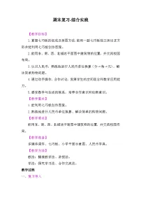 期末复习-综合实践 教案-2025-2026学年度苏教版数学二年级上册