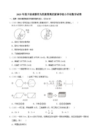 2025年四川省成都市为民教育集团新津学校小升初数学试卷