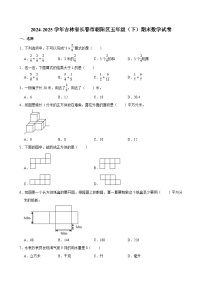 2024-2025学年吉林省长春市朝阳区五年级（下）期末数学试卷