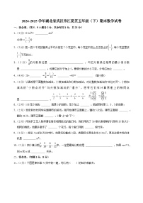 2024-2025学年湖北省武汉市江夏区五年级（下）期末数学试卷