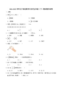 2024-2025学年辽宁省沈阳市大东区五年级（下）期末数学试卷