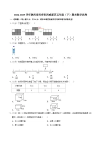 2024-2025学年陕西省西安市西咸新区五年级（下）期末数学试卷