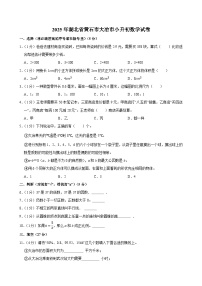 2025年湖北省黄石市大冶市小升初数学试卷