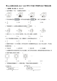 精品解析：2024-2025学年重庆市秀山土家族苗族自治县人教版六年级下册期末测试数学试卷（原卷版+解析版）