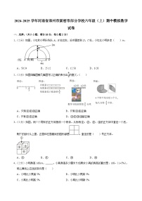 2024-2025学年河南省郑州市新密市部分学校六年级（上）期中模拟数学试卷