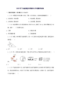 [小升初]2025年广东省清远市英德市六年级下册数学试题[附答案]