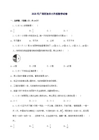 [小升初]2025年广西河池市六年级下册数学试题[附答案]