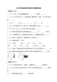 [小升初]2025年河北省沧州市沧县六年级下册数学试题[附答案]