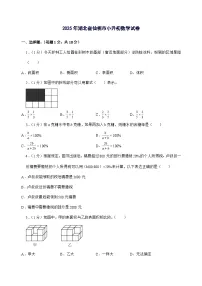 [小升初]2025年湖北省仙桃市六年级下册数学试题[附答案]