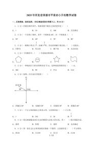 【小升初】2025年河北省承德市平泉市六年级下册期末数学试题【附答案】