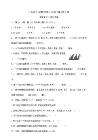 小学数学苏教版（2024）五年级上册整理与复习优秀习题