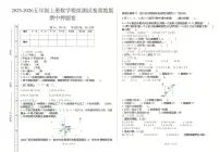2025-2026学年五年级上学期数学期中模拟测试卷冀教版
