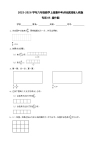 六上（期中考点培优）专项05 操作题-2025-2026学年六年级数学上册期中考点培优精练人教版（含答案解析）