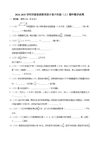 2024-2025学年河南省洛阳市洛宁县六年级（上）期中数学试卷