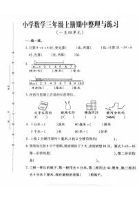 福建省泉州市晋江市2025-2026学年三年级上学期期中数学试题