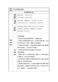 沪教版（五四制）（2024）一年级下册（2024）4 100以内数的加减法（一）优质教案及反思