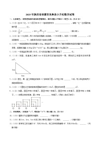 2025年陕西省安康市岚皋县小升初数学试卷