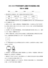（期末考点培优）专项06 应用题-2025-2026学年四年级数学上册期末考点培优精练人教版（含答案解析）