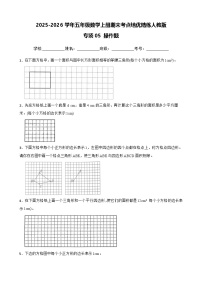 （期末考点培优）专项05 操作题-2025-2026学年五年级数学上册期末考点培优精练人教版（含答案解析）