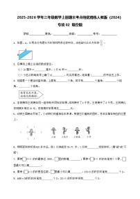 （期末考点培优）专项02 填空题-2025-2026学年三年级数学上册期末考点培优精练人教版（2024）（含答案解析）