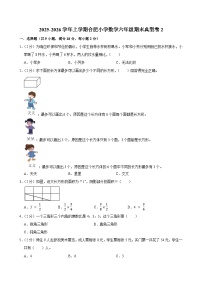 2025-2026学年上学期合肥小学数学六年级期末典型卷2