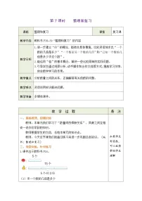 人教版（2024）二年级下册（2024）整理和复习表格教学设计及反思