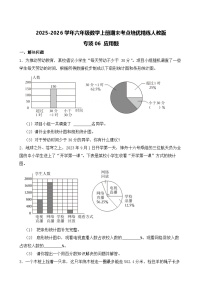 （期末考点）2025-2026学年六年级数学上册期末考点培优精练人教版专项06 应用题（含答案解析）