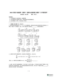2025年12月广东省深圳市第六届超常思维与创新能力测评六年级复评数学试卷（有答案）